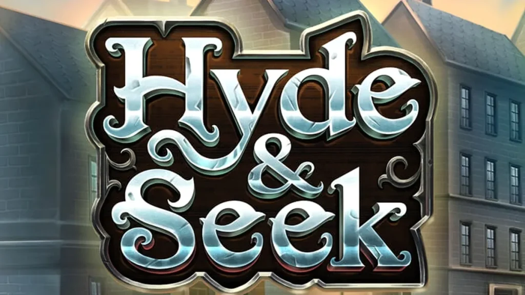 Tampilan visual slot Hyde & Seek dengan tema Halloween yang mencekam