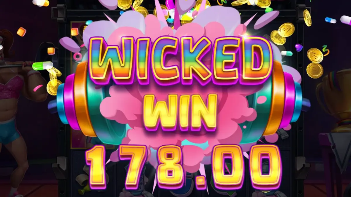 Tampilan visual slot Transformers dengan tema arena neon yang agresif